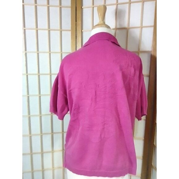 VTG Halston Lg Collared Sweater - Picture 16 of 16